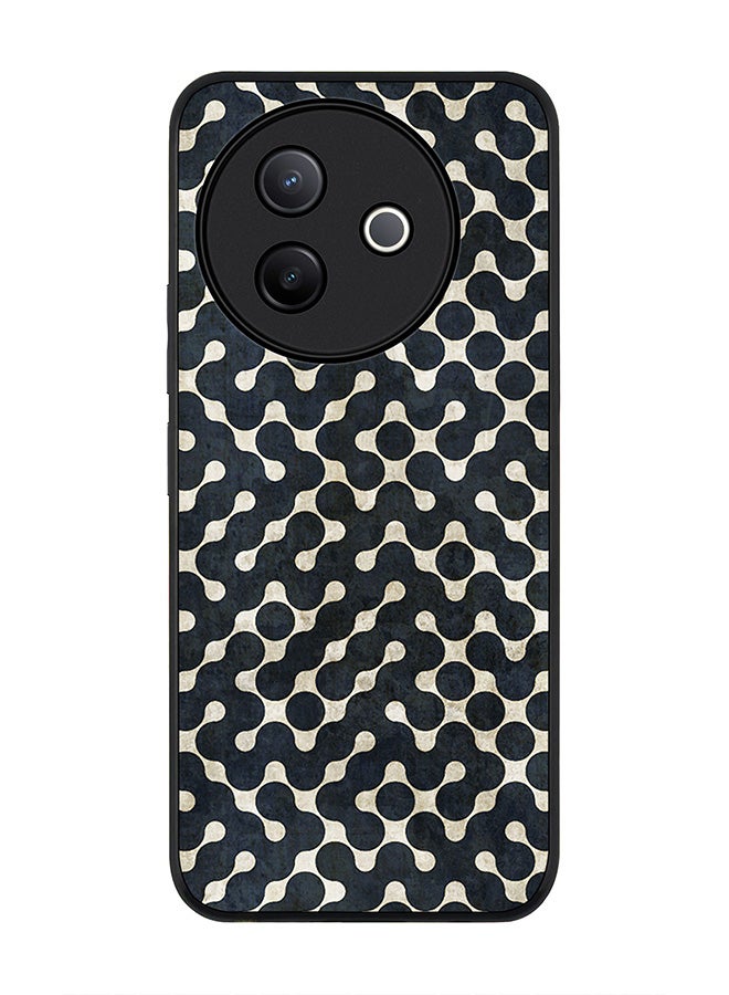 Stylizedd For Vivo Y39 5G / vivo Y300i 5G Case,Slim fit Camera Protection, Shockproof Thin Phone cover  - Connect The Dots (Black) - Image 1
