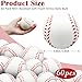 Oleitodh 60 Pcs Baseball Stress Ball 25 Inch Mini Squeeze Foam Baseball Bulk Baseballs Squishy Balls for Kids Relaxable Sports for Themed Party Favors Decoration Anxiety Relief - Image 4