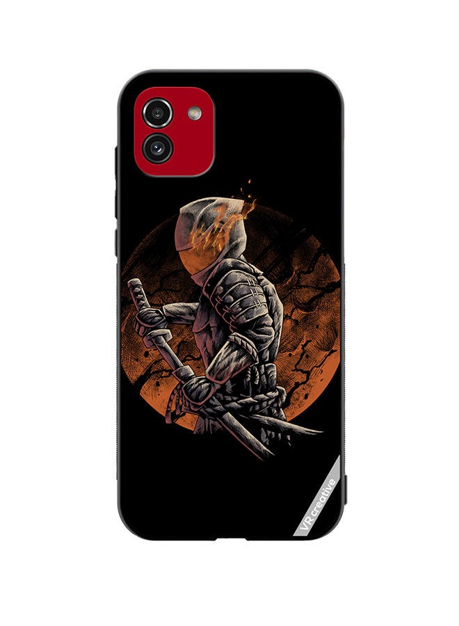 Protective Case Cover For Samsung Galaxy A03 Ronon Rider Design Multicolour