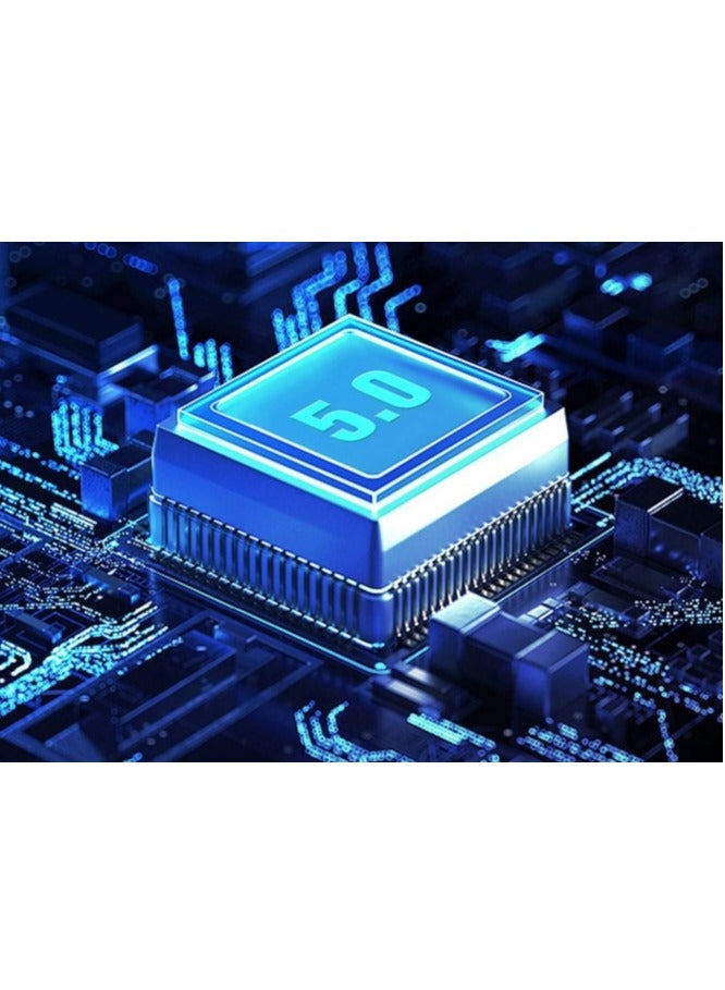 REBENUO FRCP76 Car FM Transmitter Bluetooth Car Adapter Dual USB Charging Car Charger MP3 Player Support TF Card and USB Disk Handsfree Calls 7 Colors LED Backlight + 3 in 1 Fast Charging Cable - Image 5