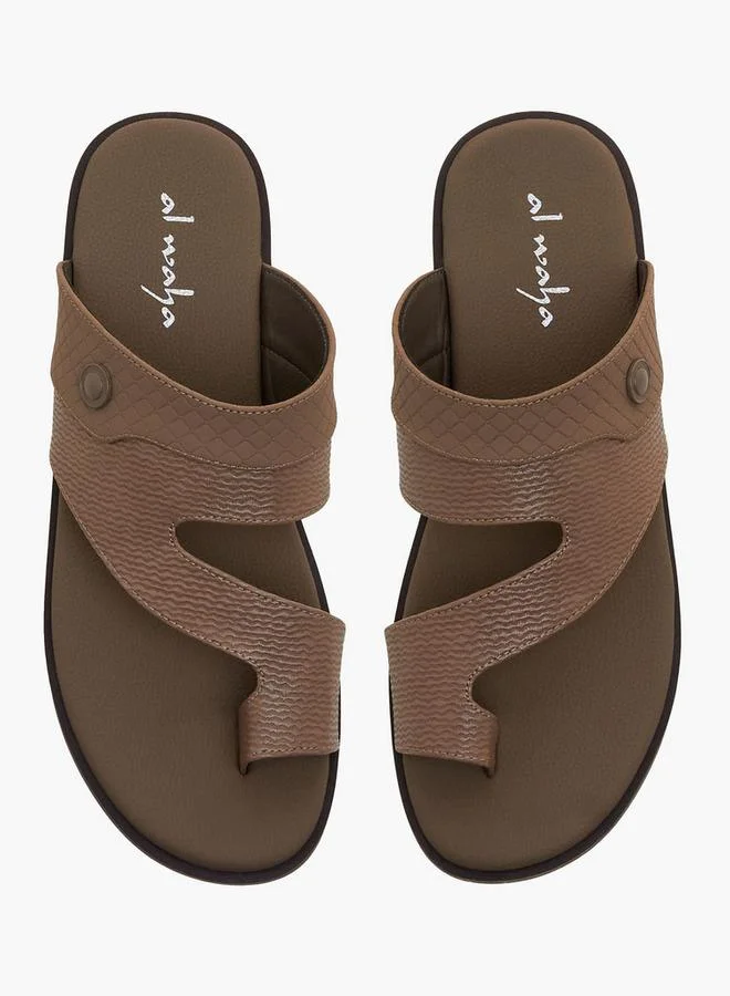 Al Waha GREEN Men Toe Loop Arabic Sandals Ramadan Collection for Men | Best Price UAE