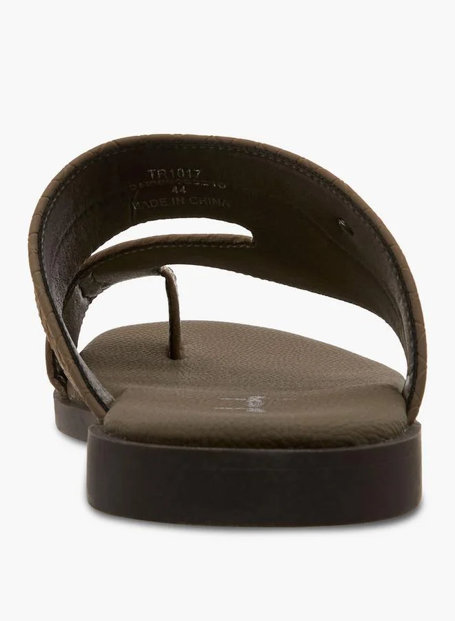 Al Waha GREEN Men Toe Loop Arabic Sandals Ramadan Collection for Men | Best Price UAE