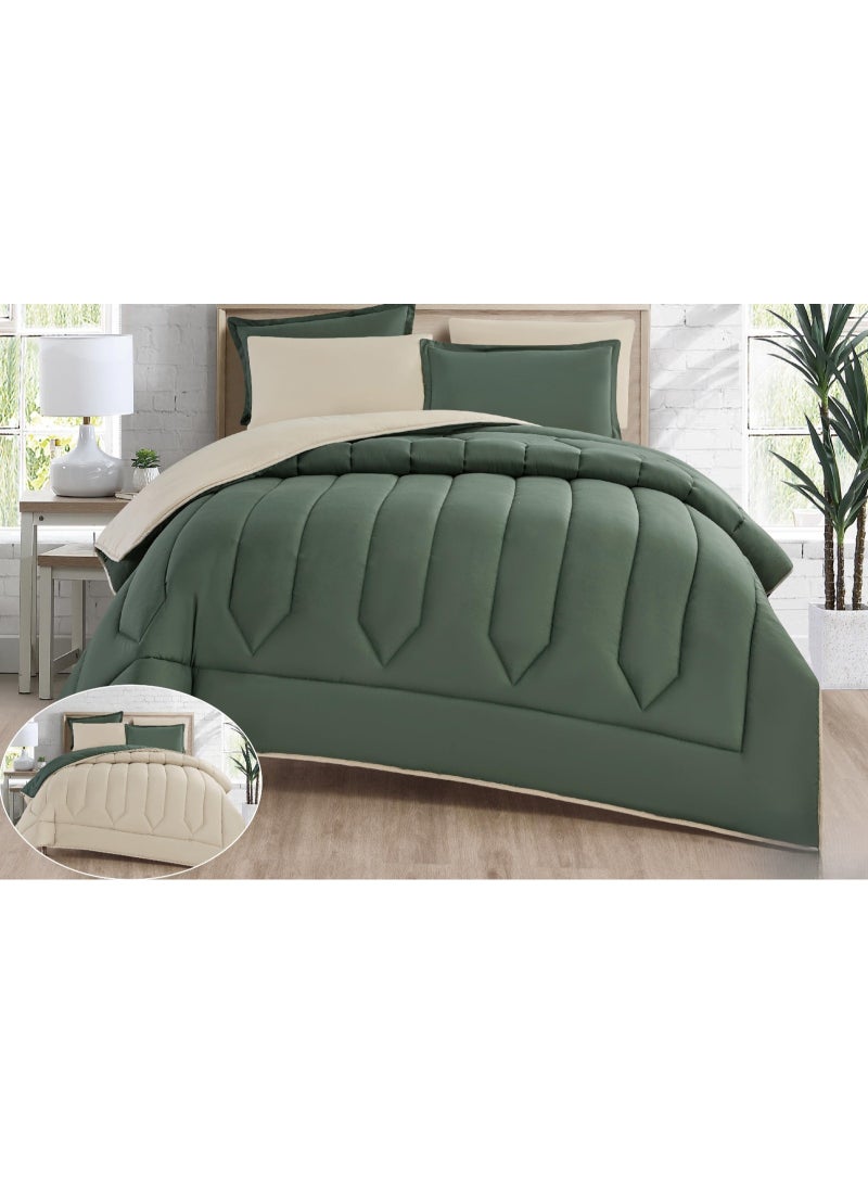 Red Rose Luxury royal double-sided microfiber bedspread - Image 1