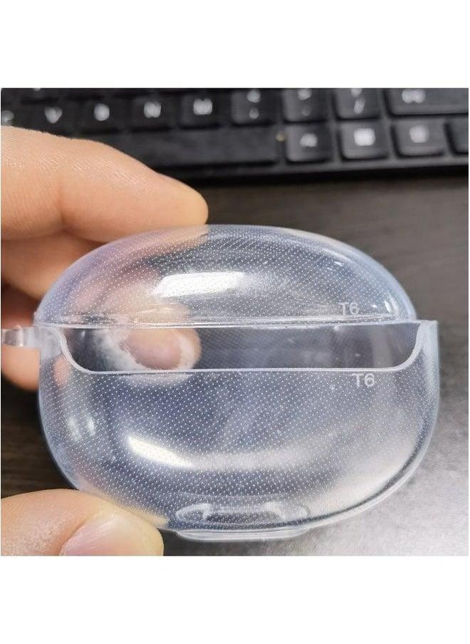 Generic - For Green T6 Transparent 3 Material Bluetooth H5 Headset H6pro Soft Case UV Color Printing Bottom S3-Color:Transparent Tpu Shell-Model:Green Link - Image 1
