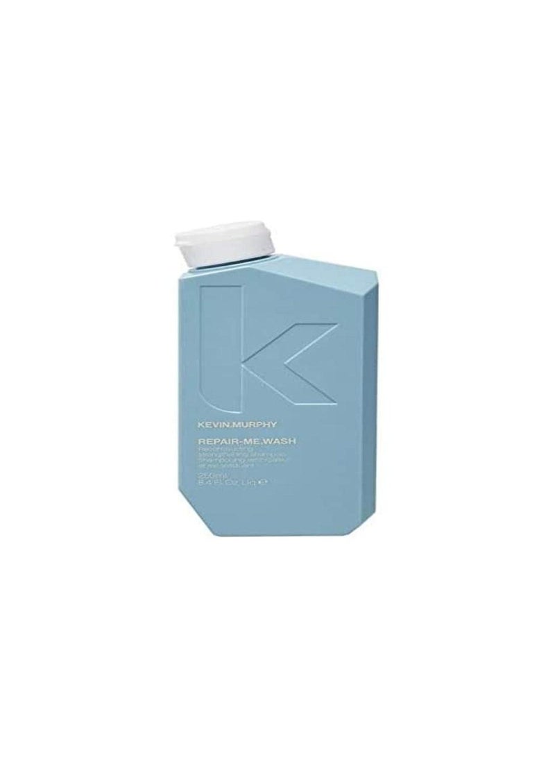 شامبو KEVIN.MURPHY REPAIR-ME.WASH - شامبو مرطب لإصلاح الشعر - شامبو للتحكم في التجاعيد - خالي من الكبريتات والبارابين - 250 مل / 8.4 أونصة سائلة