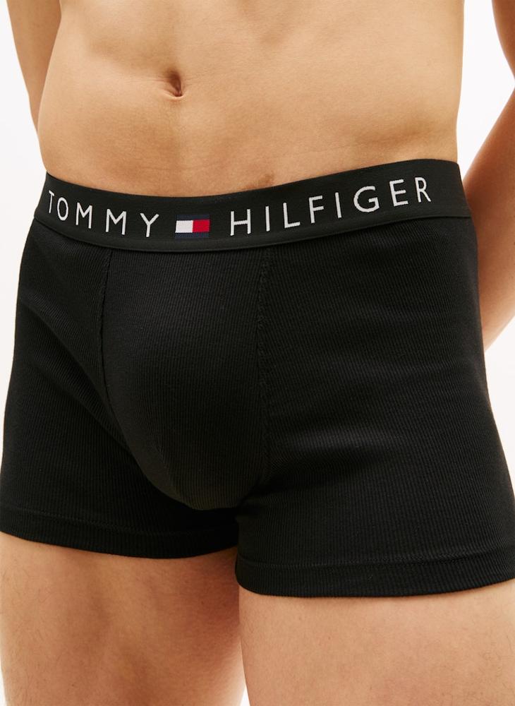 TOMMY HILFIGER 3-Pack TH Original Logo Ribbed Trunks - Image 4