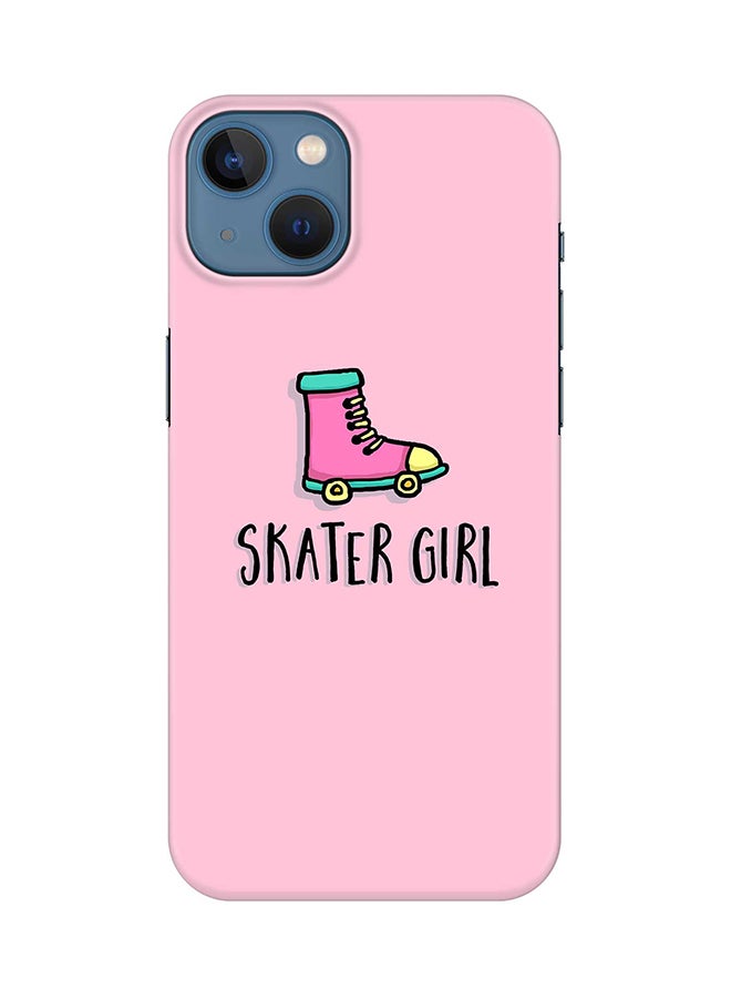 Stylizedd Case for Apple iPhone 14 Plus Case Slim Snap Classic Series Mobile Cover Hard PC Shield Matte Finish Print - Skater Girl