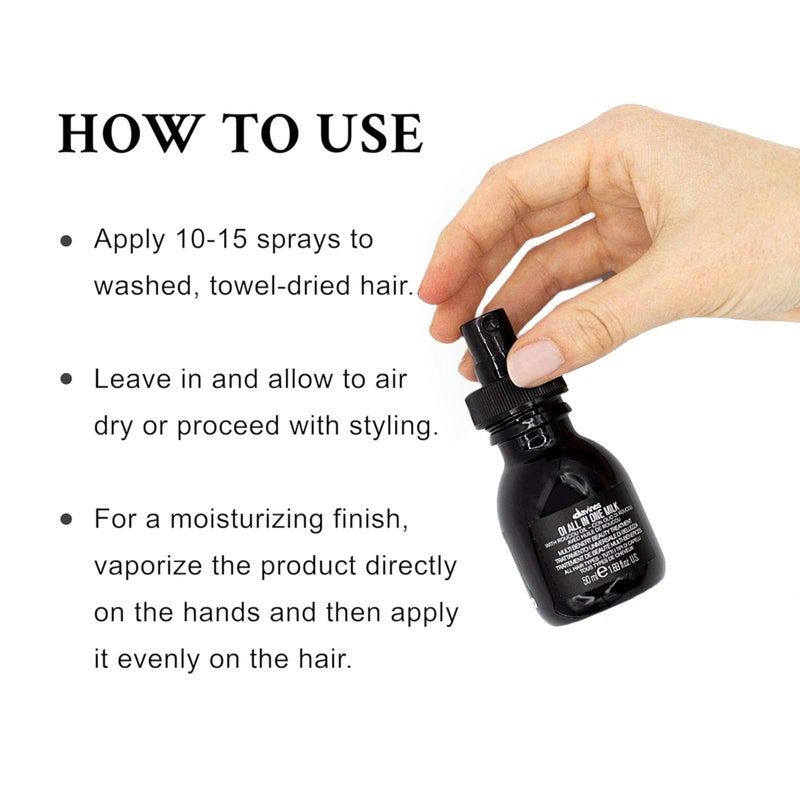 Davines دافينس OI حليب كل في واحد، 1.69 أونصة سائلة - Image 4