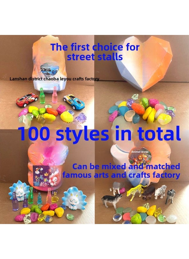 Generic - Large Archaeological Digging Toy Digging Gem Dinosaur Fossils Kulomie Altman Children Digging Treasure Archaeological Blind Box-Color:Super Ultraman Archaeology [Stall Explosions] No Tools - Image 1