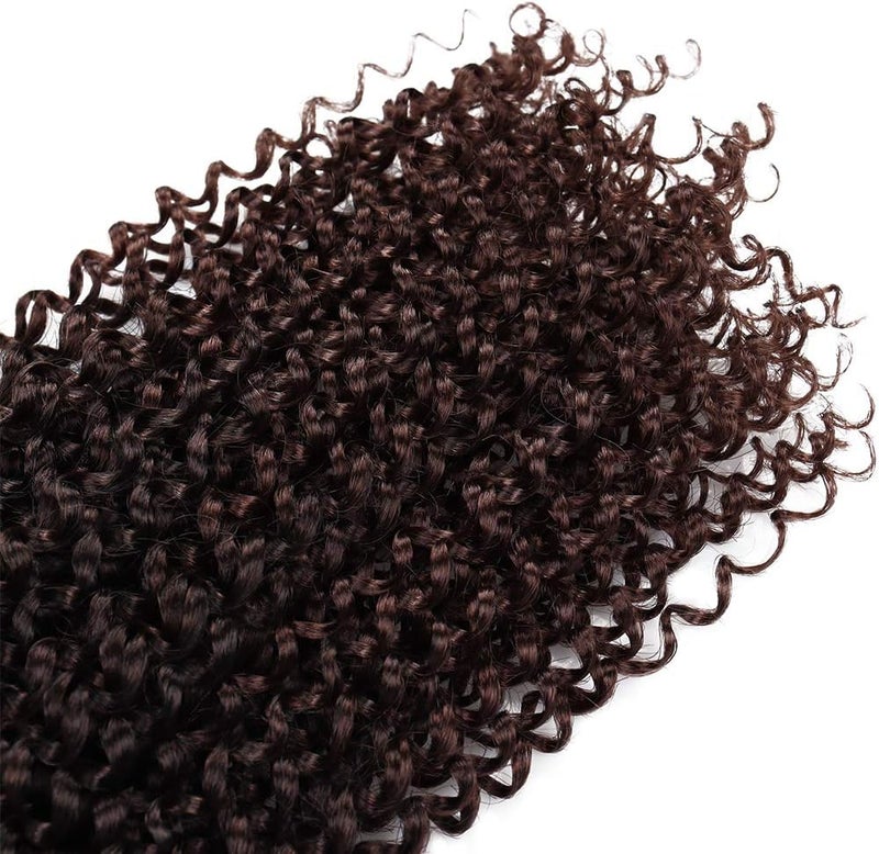 Dorsanee 7 Packs Passion Twist Hair 22 Inch Water Wave Synthetic Braids for Passion Twist Crochet Braiding Hair Goddess Locs Long Bohemian Curl Hair Extensions (22Strands/Pack, T33#) - Image 5