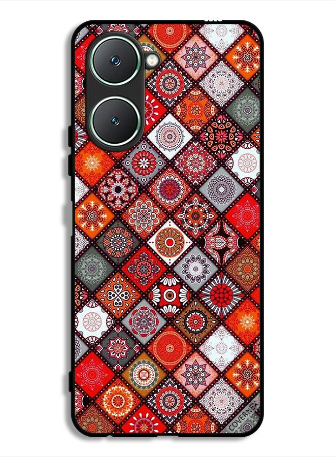 Covernex Vivo Y18i 4G Protective Case Cover Mandala Design Art