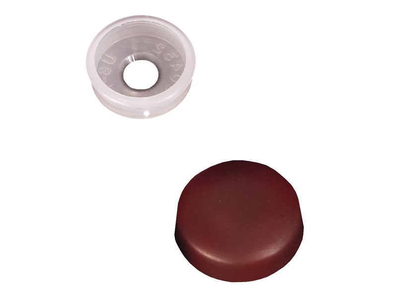 RV Designer H605 Screw Covers Brown 14 Per Pack Interior Hardware
