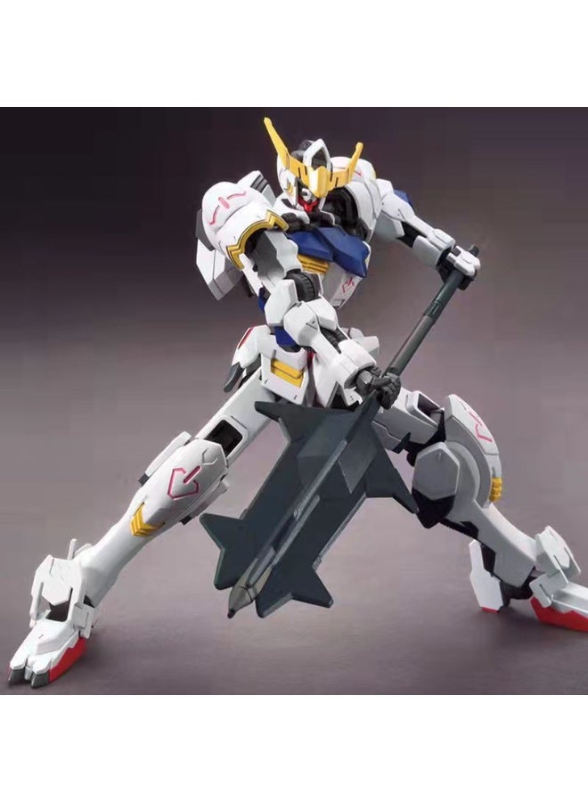 HALAMODO Gundam Huiyan New Factory HG Barbatos Action Figure Assembly Model Equipped with Stand, an Excellent Desktop Decoration, a Cool Assembly Model Toy Created for Boys and Girls - Image 4