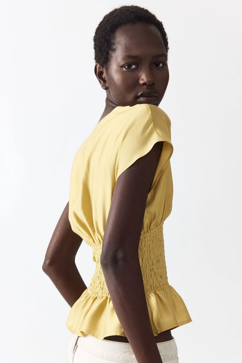 H&M Smocked top
