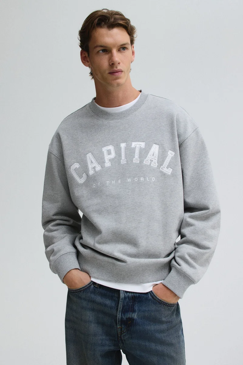 H&M Loose Fit Sweatshirt