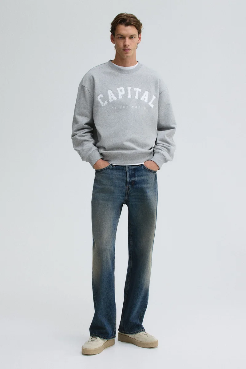 H&M Loose Fit Sweatshirt