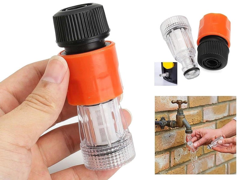 FIELDSTAR High-Pressure Washer Inlet Pipe (10 Feet) with Water Filter & Quick Connector | Compatible with Shakti Technology, Aimex, Starq, Agaro, JPT & More - Image 5