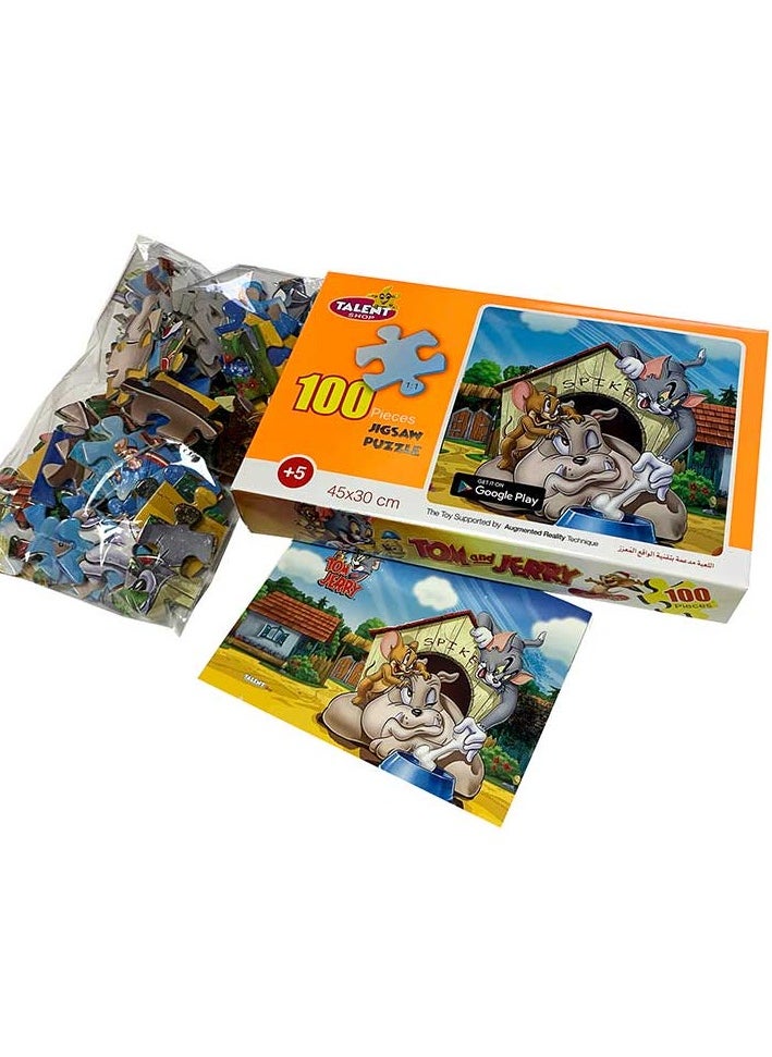 Talent Tom and Jerry 100 Pieces Puzzle 