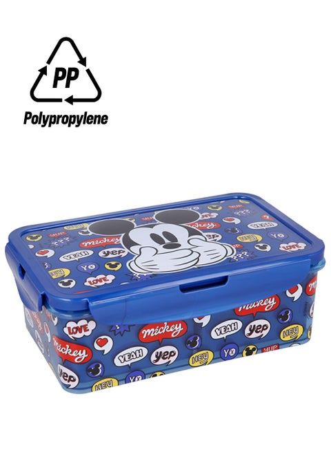 Disney Food Container Lunch Box With Removable Compartment 1190Ml It´S A Mickey Thing
