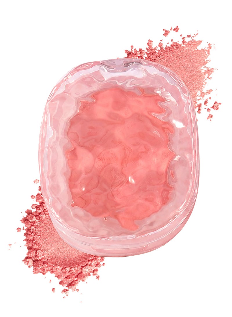 مونايا B008 أحمر خدود مطفي  – بودرة أحمر خدود ناعمة وقابلة للبناء، لمسة طبيعية تدوم طويلًا، خفيفة الوزن، نباتي وخالٍ من التجارب على الحيوانات - Image 2