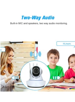 Mi VAZA 1080P HD Wi-Fi Wireless Motion Detection and Night Vision Smart Baby Monitor IP CCTV Camera with 32GB Memory Card  - Image 5