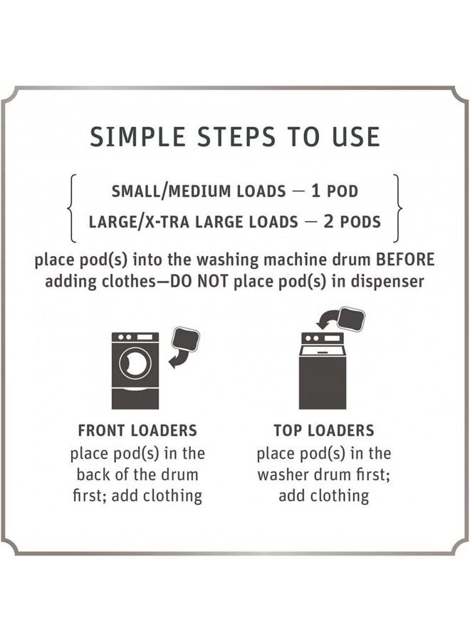 Grab Green Stoneworks Laundry Detergent Pods, Olive Leaf, 50 Count (Pack of 1) Loads-EPA Safer Choice Certified, Powered by Naturally-Derived Plant & Mineral-Based Powder Pods - Image 4