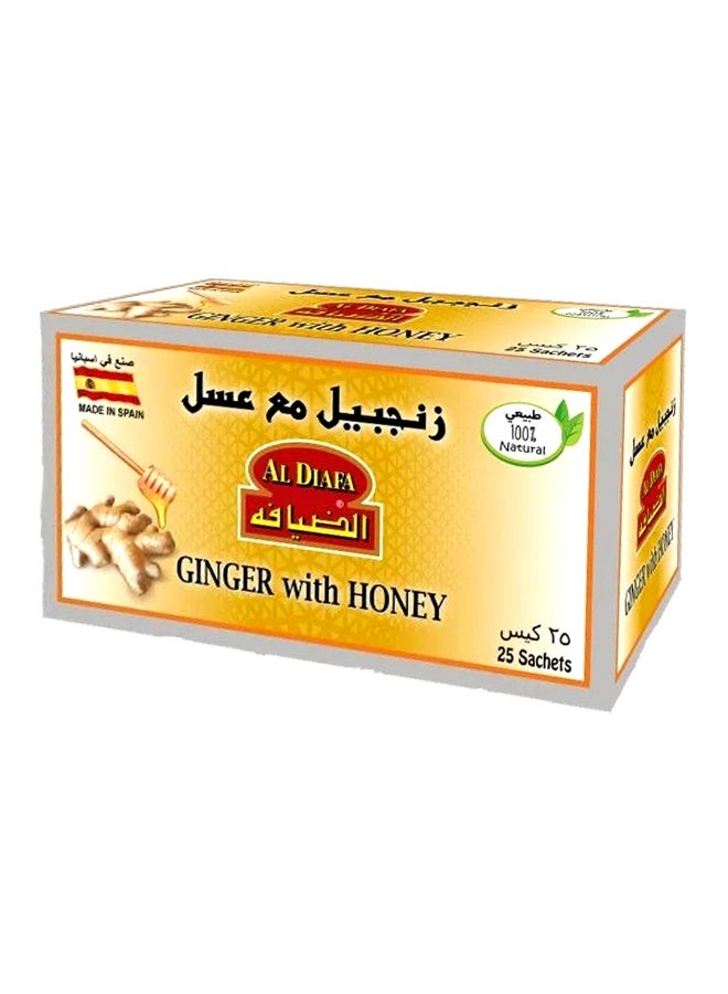 Hospitality Ginger Tea with Honey - 25 Tea Bags