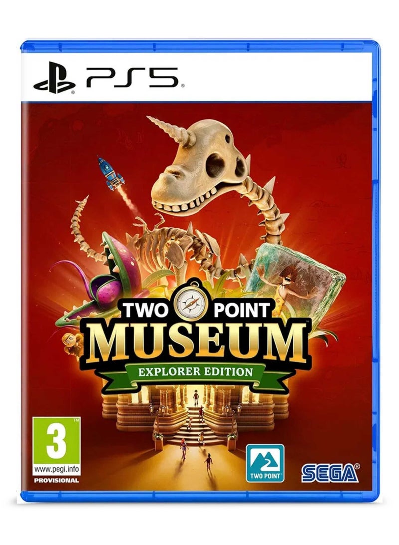 Sega Two Point Museum: Explorer Edition for PS5 – Whimsical Museum Management Simulation - playstation_5_ps5 - Image 1