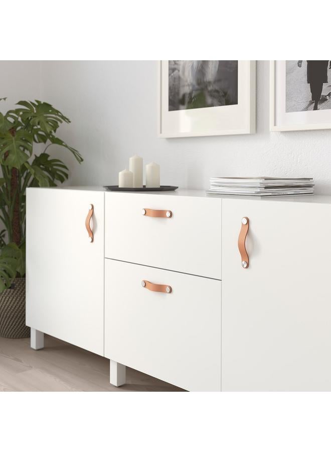 زبون مقبض جلدي، جلد مدبوغ، 153 مم - Image 3