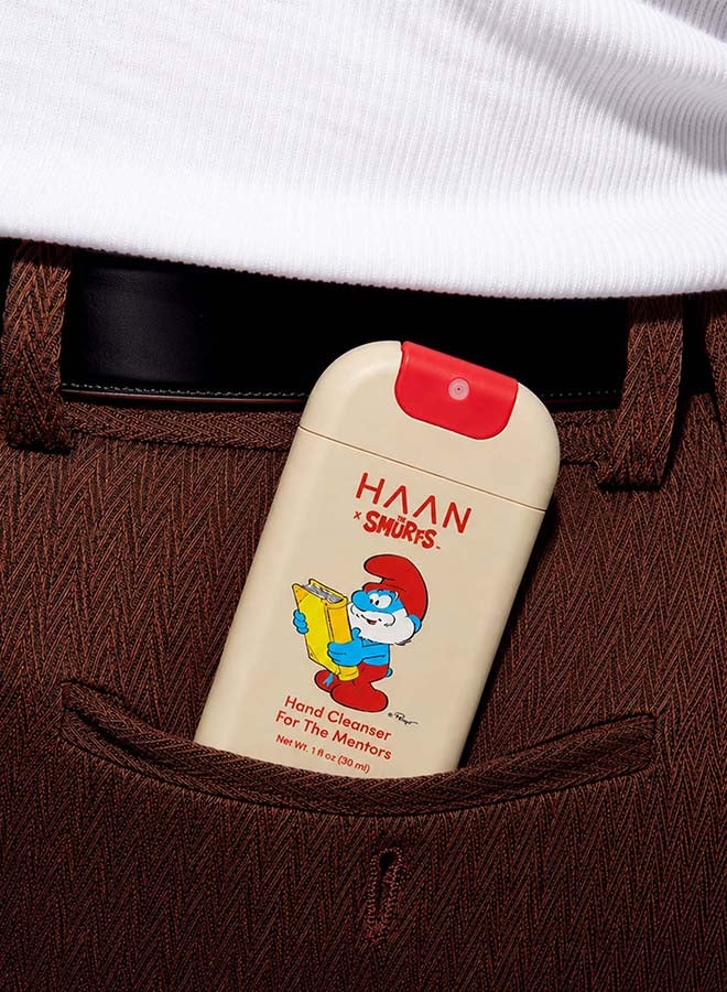 Haan Papa Smurf – Hand Cleanser for the Mentors Purifying Verbena 30ml - Image 3