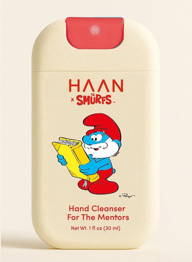 Haan Papa Smurf – Hand Cleanser for the Mentors Purifying Verbena 30ml - Image 1