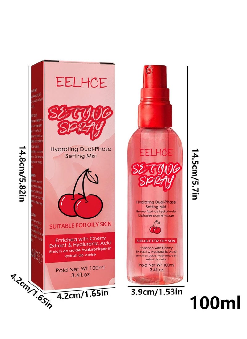 Makeup Finishing Mist - 100ml Matte Primer Setting Fix for Women | Hydrating, Quick Drying, Matte Finish, Multi-occasion Suitable, Suitable for Different Skin