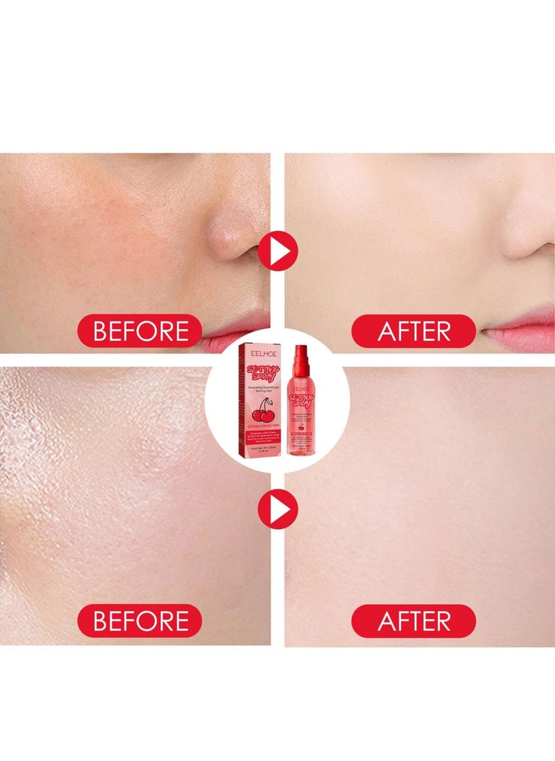 Makeup Finishing Mist - 100ml Matte Primer Setting Fix for Women | Hydrating, Quick Drying, Matte Finish, Multi-occasion Suitable, Suitable for Different Skin