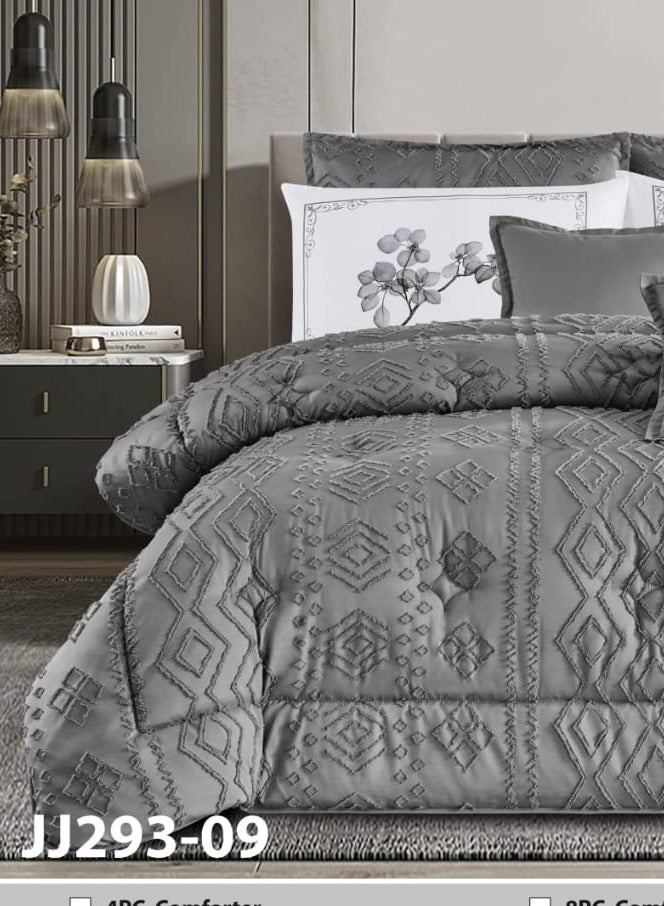 Moon Double quilt set, summer mattress, 6 pieces, medium fixed filling, size 230 x 250  - Image 2