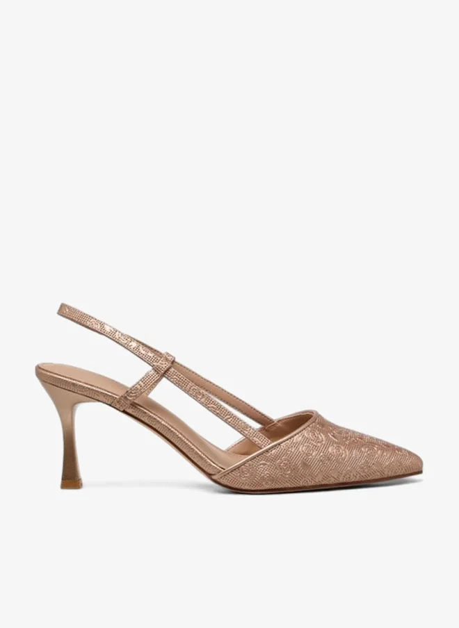 Flora Bella By Shoexpress Flora Bella Women Flared Heel Slingback Shoes