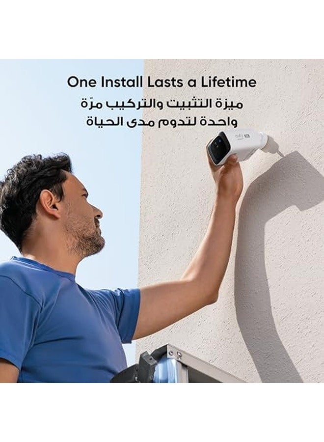 eufy Security S220 SoloCam | 2K Solar Outdoor Wireless Camera, 2.4GHz Wi-Fi, No Monthly Fees, Continuous Power, HomeBase 3 Compatible  - Image 5