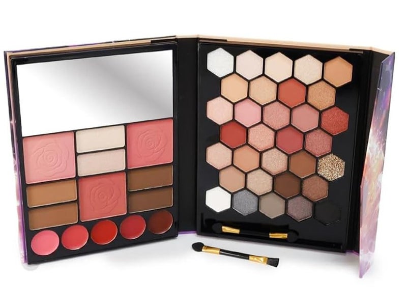 Colors Colorful Eyeshadow Palette Makeup,Rose Gold Brown Nude Matte Shimmer Eye Shadow Powder Palette,Naturing-Looking Long Lasting Waterproof-brown cover - cover -N2-45 COLORS - Image 1