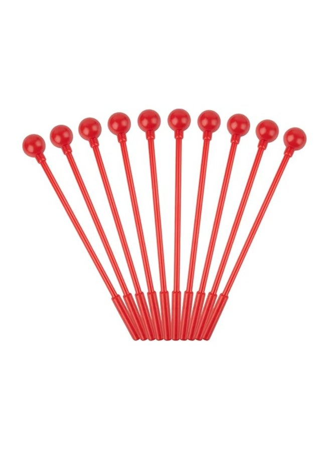 Megarya Plastic Head Beaters – Lightweight Mallets for Glockenspiel, Xylophone & Metallophone – Pair of Durable Percussion Sticks for Music Practice & Class Use  - Image 1
