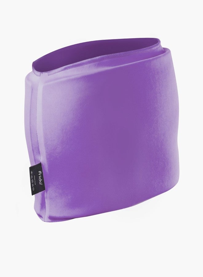 Frido Hot & Cold Therapy Cap | 360° Full Head Coverage | Reusable Cooling & Warming Cap with Gentle Compression | Purple - Image 2