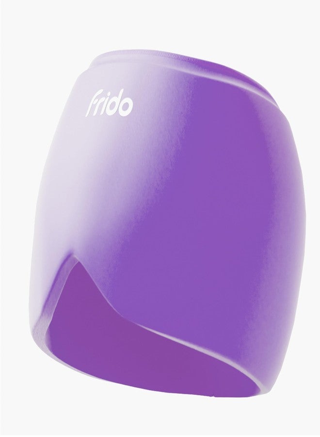 Frido Hot & Cold Therapy Cap | 360° Full Head Coverage | Reusable Cooling & Warming Cap with Gentle Compression | Purple - Image 1