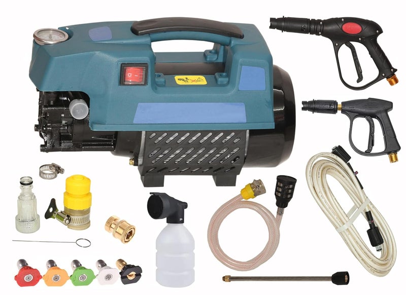 Digital Craft Digital Craft Car Washer 220v Electric Home Portable Brush The Car Water Grab High Power Strong Washing Machine 2500W High Pressure Clean MachineWasher Gun5Pc Nozzel Set  - Image 1