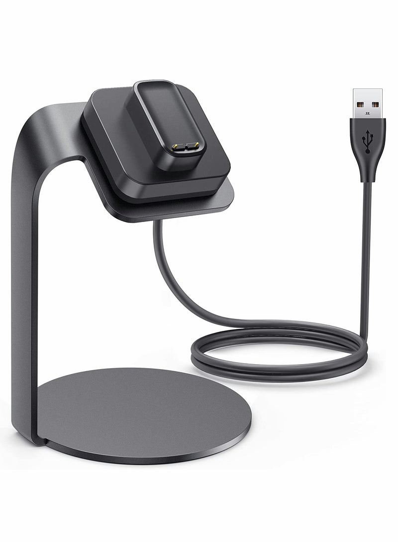 SOLARAE Replacement USB Charging Dock Stand for Fitbit Luxe/Fitbit Charge 5 - Charger Cable for Fitbit Charge 5 and Luxe, Convenient Charging Solution. - Image 1