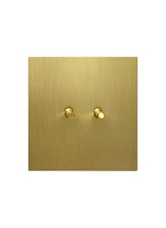Brushed Natural Brass