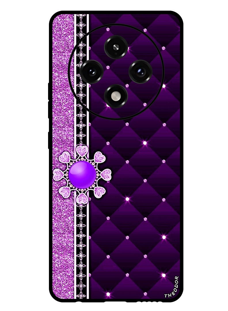 Theodor Protective Case Anti Scratch Shock Proof Bumper Cover For Oppo A3 Pro Purple Stappers - Image 1