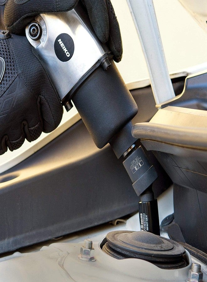 Neiko 00256A 1/2-Inch Drive Impact Extension Bar and Adapter Set, 5-Piece | Includes 5, 10, 15-Inch Extension Bars, Universal Joint, and Reducer - Image 5