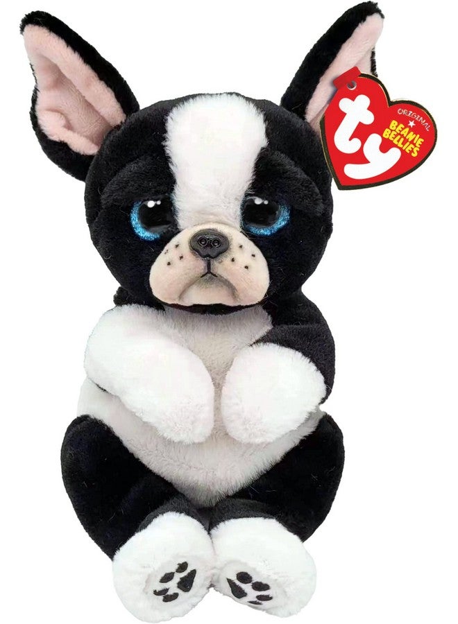 Ty Ty Beanie Bellies Ty41054, Ty41054, Tink The Dog Soft Toy, White, Black, Small 