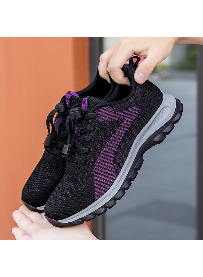 Women Casual Sport Shoes Low Top Walking Athletic Comfortable Lightweight Non-Slip Sneakers - Image 4