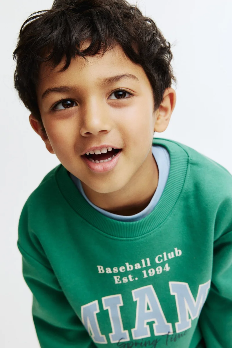 اتش اند ام بلوزة بطبعة مميزة