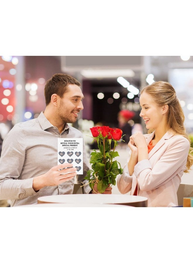 فاكرافت بطاقة تهنئة مضحكة، 4 × 6 قابلة للخدش كهدية عيد الحب له أو عيد الميلاد أو الذكرى السنوية أو بطاقة الزفاف مع مظروف - Image 2