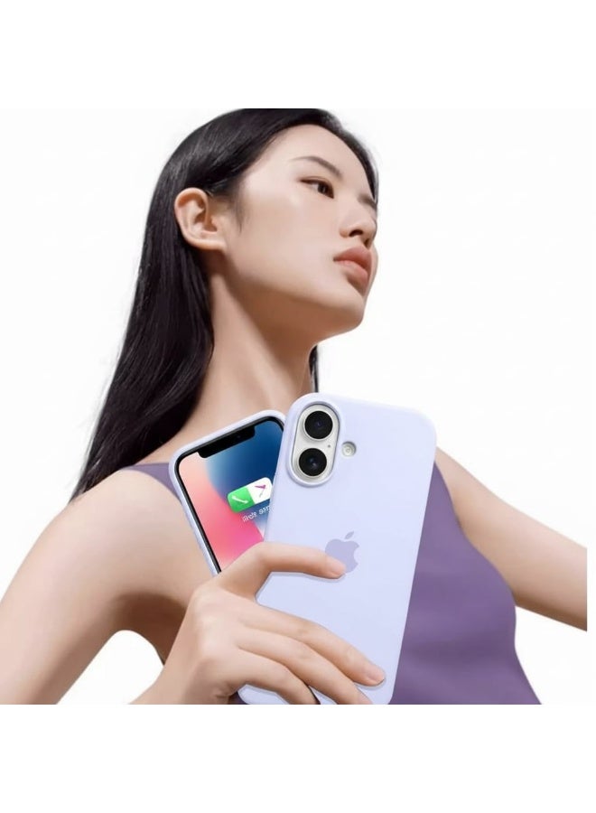 سيليكون غطاء حماية مغناطيسي فاخر متوافق مع سلسلة iPhone 17 باللون الأرجواني - مقاوم للصدمات، نحيف، ناعم الملمس مع دعم الشحن اللاسلكي المغناطيسي - Image 2